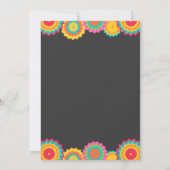 Fiesta Baby shower Invitation Taco Bout A Baby Kaart (Achterkant)