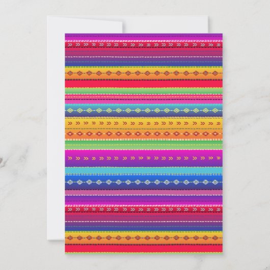 Fiesta Baby shower Invitation Taco Bout A Baby Kaart (Achterkant)