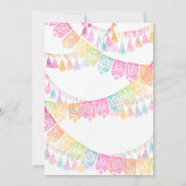 Fiesta Baby Shower Kaart (Achterkant)