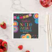 Fiesta Baby shower Napkin Nacho Gemiddelde Partij Servet (Insitu)