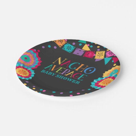 Fiesta Baby shower Paper Bord Nacho Gemiddelde Par (Gekanteld)