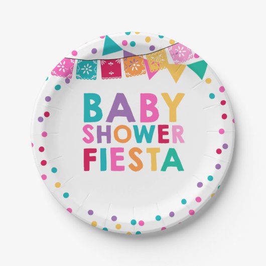 Fiesta Baby shower Papier Bord Mexicaans Baby show (Voorkant)