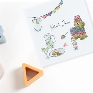 Fiesta Baby shower Servet