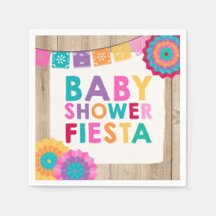 Fiesta Baby shower Servet Mexicaans Baby shower