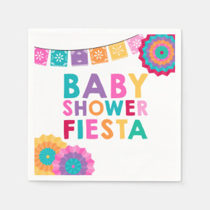 Fiesta Baby shower Servet Mexicaans Baby shower