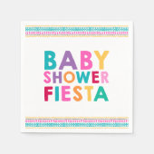 Fiesta Baby shower Servet Mexicaans Baby shower (Voorkant)