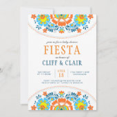 Fiesta Baby shower Uitnodigen Kaart (Voorkant)