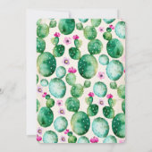 Fiesta Baby shower Uitnodiging (Achterkant)