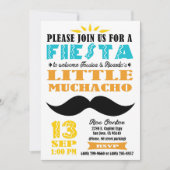 Fiesta Baby shower Uitnodiging (Voorkant)