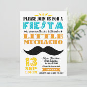 Fiesta Baby shower Uitnodiging (Staand voorkant)