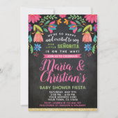 Fiesta Baby shower Uitnodiging (Voorkant)