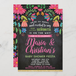 Fiesta Baby shower Uitnodiging