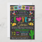 Fiesta Baby shower Uitnodiging (Voorkant)