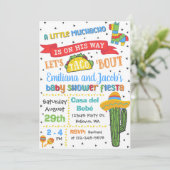 Fiesta Baby shower Uitnodiging (Staand voorkant)