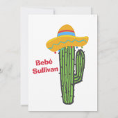 Fiesta Baby shower Uitnodiging (Achterkant)