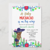 Fiesta Baby shower Uitnodiging Boy Fiesta Douche (Voorkant)