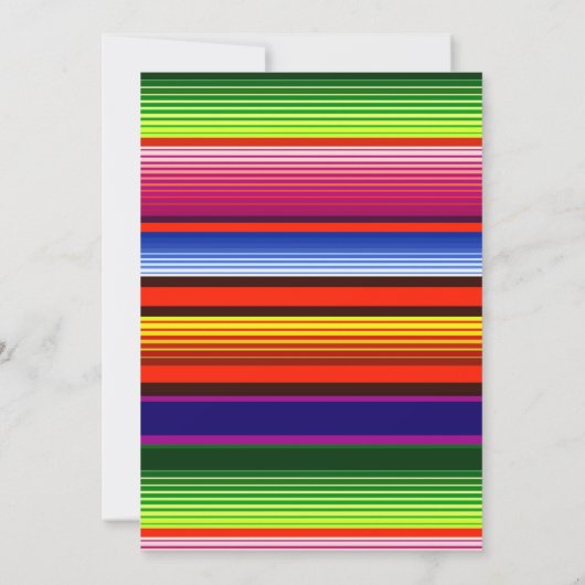 Fiesta Baby shower Uitnodiging Boy Fiesta Douche (Achterkant)