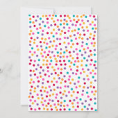 Fiesta Baby shower Uitnodiging Heilige Guacamole (Achterkant)