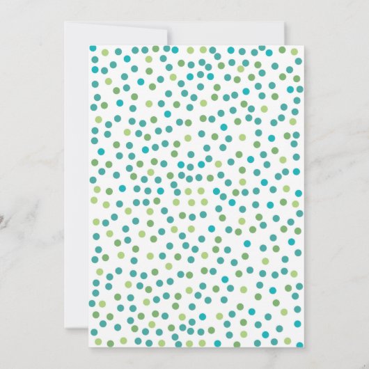 Fiesta Baby shower Uitnodiging Holy Guacamole Part (Achterkant)