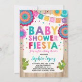Fiesta Baby shower Uitnodiging Mexicaans Baby show (Voorkant)