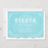 Fiesta Baby Shower-uitnodigingen Kaart (Voorkant)