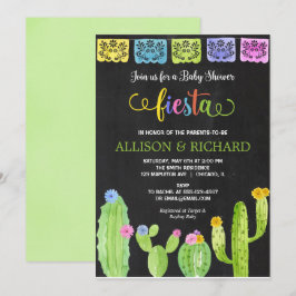 Fiesta-baby showers paren kaart