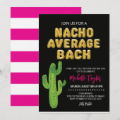 Fiesta Bachelorette Invitation Kaart (Voorkant / Achterkant)