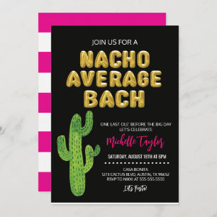 Fiesta Bachelorette Invitation Kaart