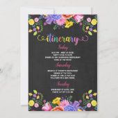 Fiesta Bachelorette Weekend Kaart (Achterkant)