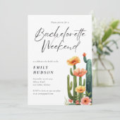 Fiesta Bachelorette weekend Kaart (Staand voorkant)