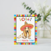 Fiesta Basset Kaart (Staand voorkant)