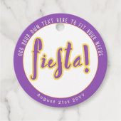 FIESTA BEDANKJES LABELS (Voorkant)