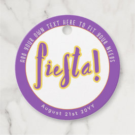 FIESTA BEDANKJES LABELS