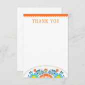 Fiesta - Bedankt voor je briefkaart (Voorkant / Achterkant)