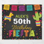 Fiesta Beer Label - Naam/Jaar aanpassen Bier Etiket (Enkel label)