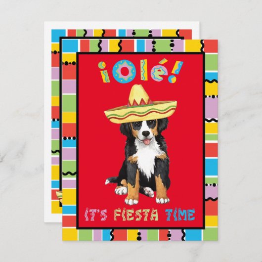 Fiesta Berner Kaart (Voorkant / Achterkant)