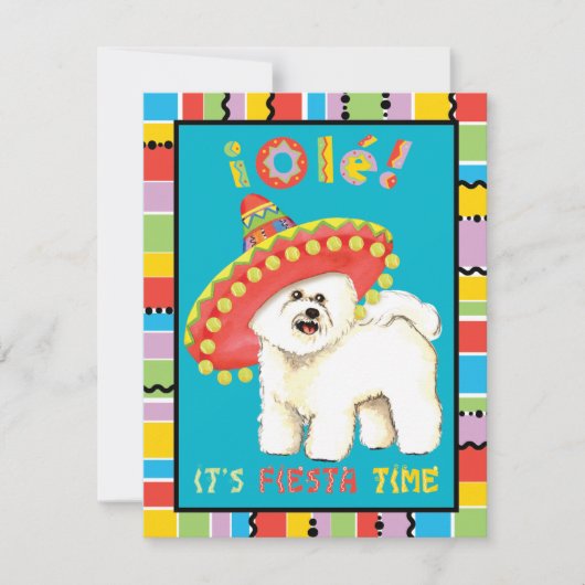 Fiesta Bichon Kaart (Voorkant)