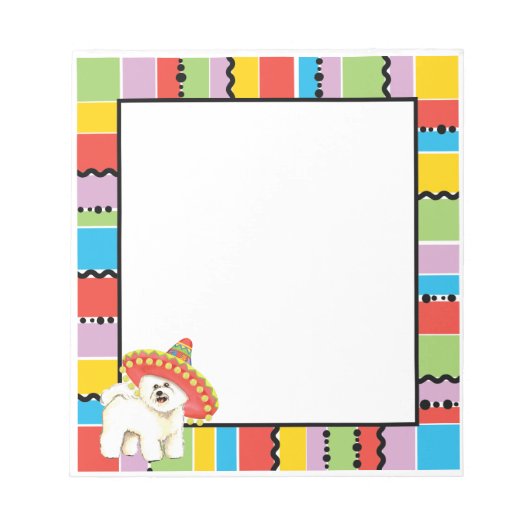 Fiesta Bichon Notitieblok (Voorkant)