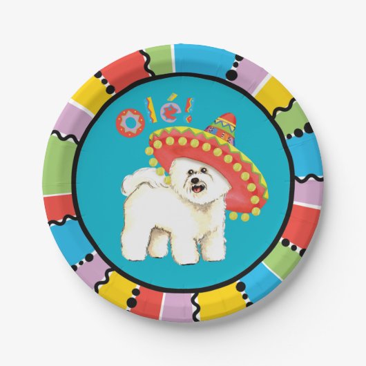 Fiesta Bichon Papieren Bordje (Voorkant)