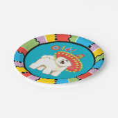Fiesta Bichon Papieren Bordje (Gekanteld)