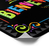 Fiesta BIENVENIDOS Party Sign Print (Hoek)