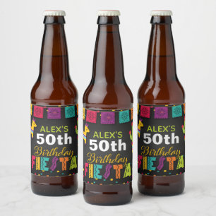 Fiesta Bierlabel - Naam/jaar aanpassen Bier Etiket