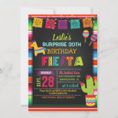 Fiesta Birthday Invitation for Pinata Kaart (Voorkant)