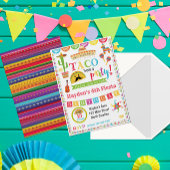 Fiesta Birthday Invitation, Mexicaanse Fiesta Part Kaart