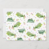 Fiesta Birthday Invitation Taco Bout A Party Kaart (Achterkant)