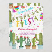 Fiesta Birthday Kaart (Voorkant / Achterkant)