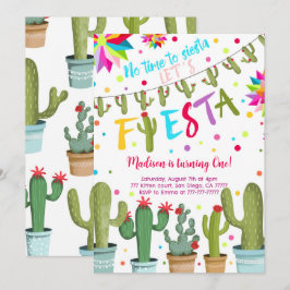 Fiesta Birthday Kaart