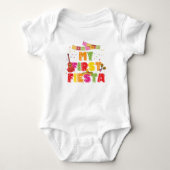 Fiesta Birthday One-Piece Bodysuit (Voorkant)