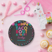 Fiesta Birthday Paper Bord 7-inch Taco Bout A Part (Feest)