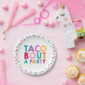 Fiesta Birthday Paper Bord 7-inch Taco Bout A Part (Feest)